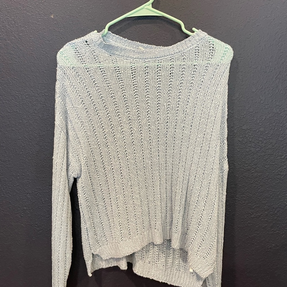 Blue Knit Sweater